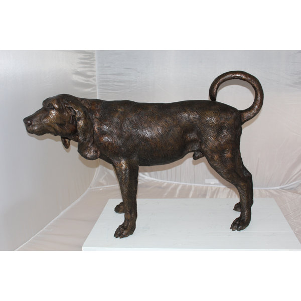 Nifao Statues Hound Dog Statue Wayfair